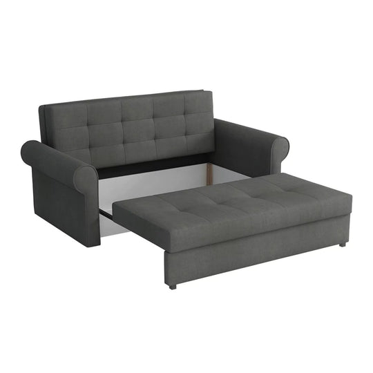 Canapé convertible 2 places beige MOBILIER 1 Columbus 129 (Mono 232)