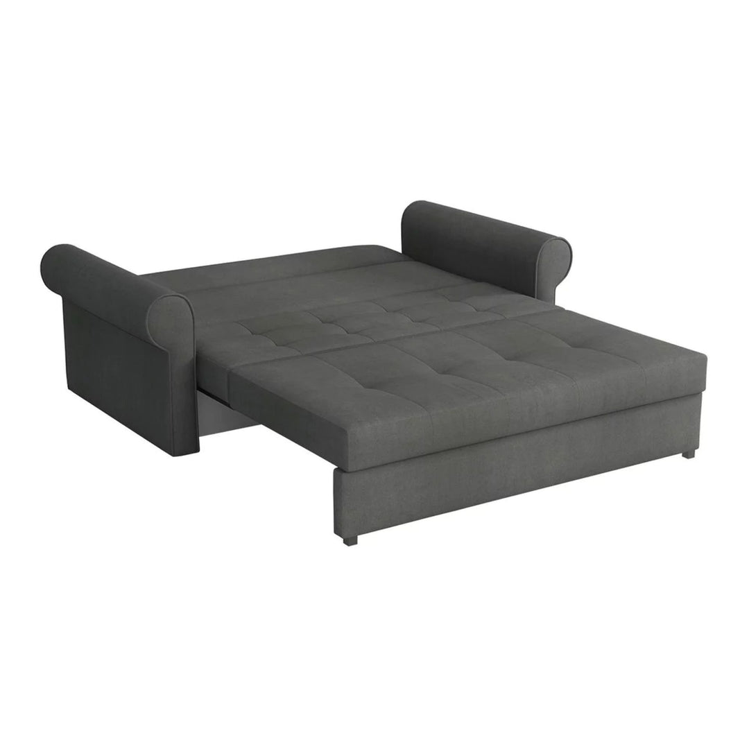 Canapé convertible 2 places beige MOBILIER 1 Columbus 129 (Mono 232)