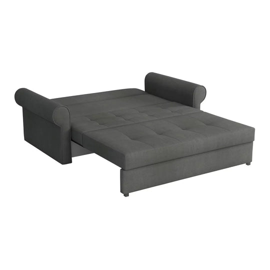 Canapé convertible 2 places beige MOBILIER 1 Columbus 129 (Mono 232)