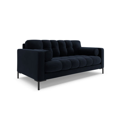 Canapé COSMOPOLITAN DESIGN Bali 2 places Bleu fonçé