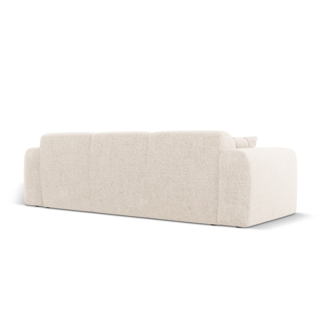 Canapé COSMOPOLITAN DESIGN Nolio 3 places Beige Clair