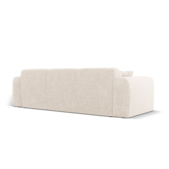 Canapé COSMOPOLITAN DESIGN Nolio 3 places Beige Clair