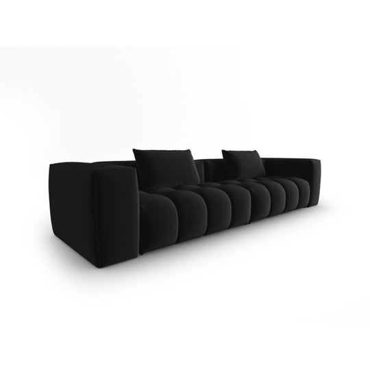 Canapé CXL BY CHRISTIAN LACROIX Lorella 5 places en velours noir