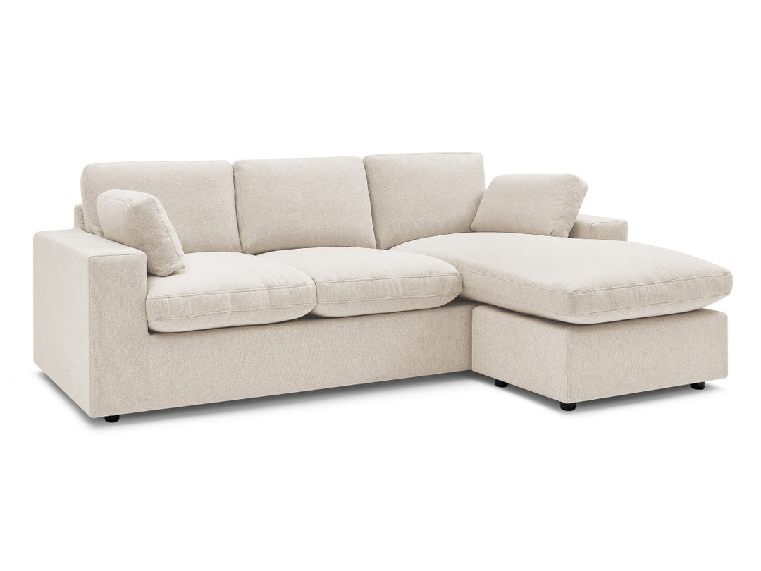 Canapé BOBOCHIC d’angle fixe réversible compact BELAIR
