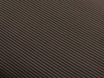 Canapé d'angle modulable BOBOCHIC Paris en velours côtelé Marron avec 3 chauffeuses, 1 méridienne, 1 angle, et 1 pouf