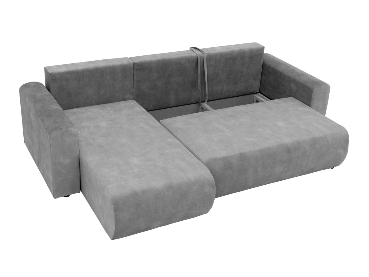 Canapé d'angle COMFIVO Labor en tissu beige
