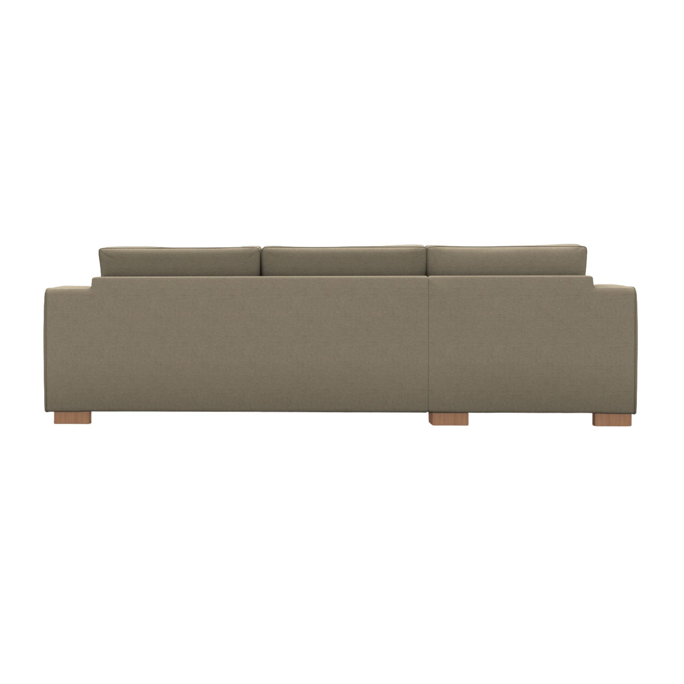 Canapé d'angle gauche ALINEA California 3 places en tissu Crown Beige roucas