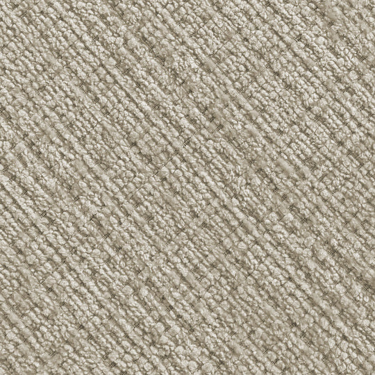 Canapé droit convertible BOBOCHIC Denise 3 places tissu texturé beige
