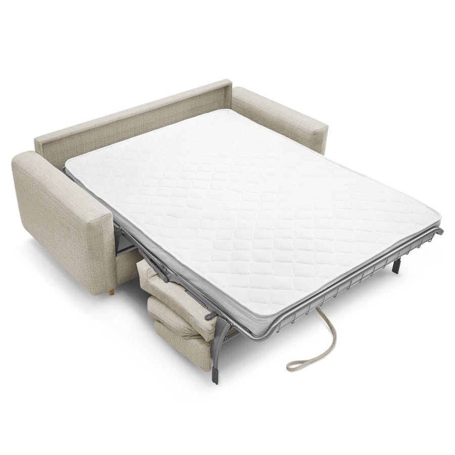 Canapé convertible BOBOCHIC COCOONE 3 places Tissu beige