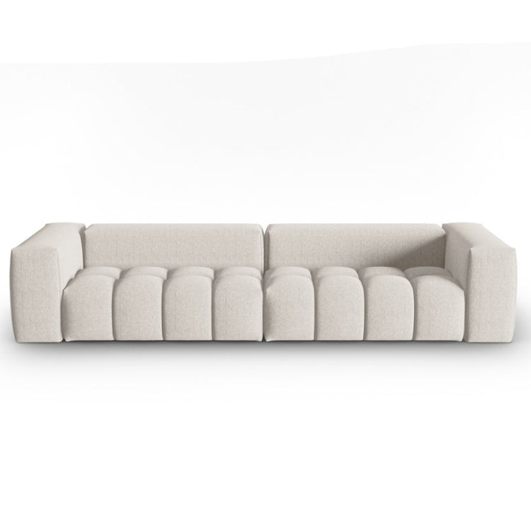 Canapé droit CXL by Christian Lacroix Lorella 5 places en tissu beige