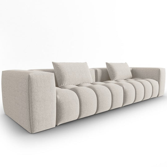 Canapé droit CXL by Christian Lacroix Lorella 5 places en tissu beige