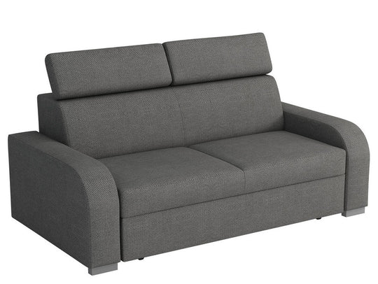 Canapé fixe 2 places gris MOBILIER 1 Etrcala 103 (Crown 18)