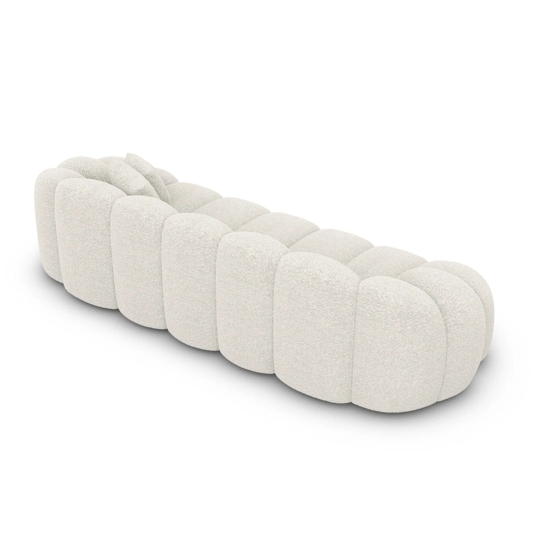 Canapé ICONX STUDIOS Moon 3 places beige