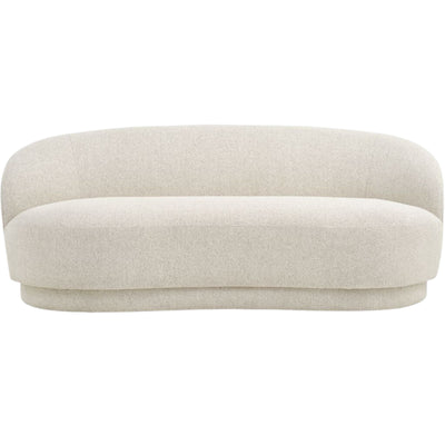 Canapé JYSK Andrup 3 places ovale tissu beige