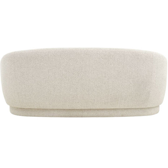Canapé JYSK Andrup 3 places ovale tissu beige