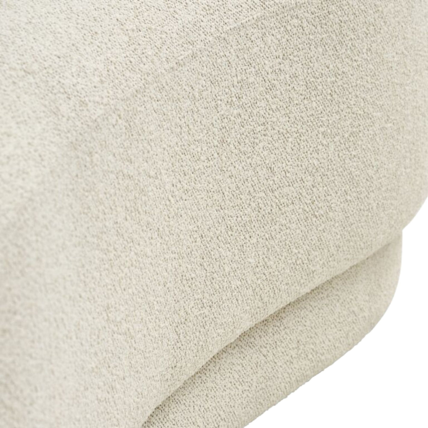 Canapé JYSK Andrup 3 places ovale tissu beige