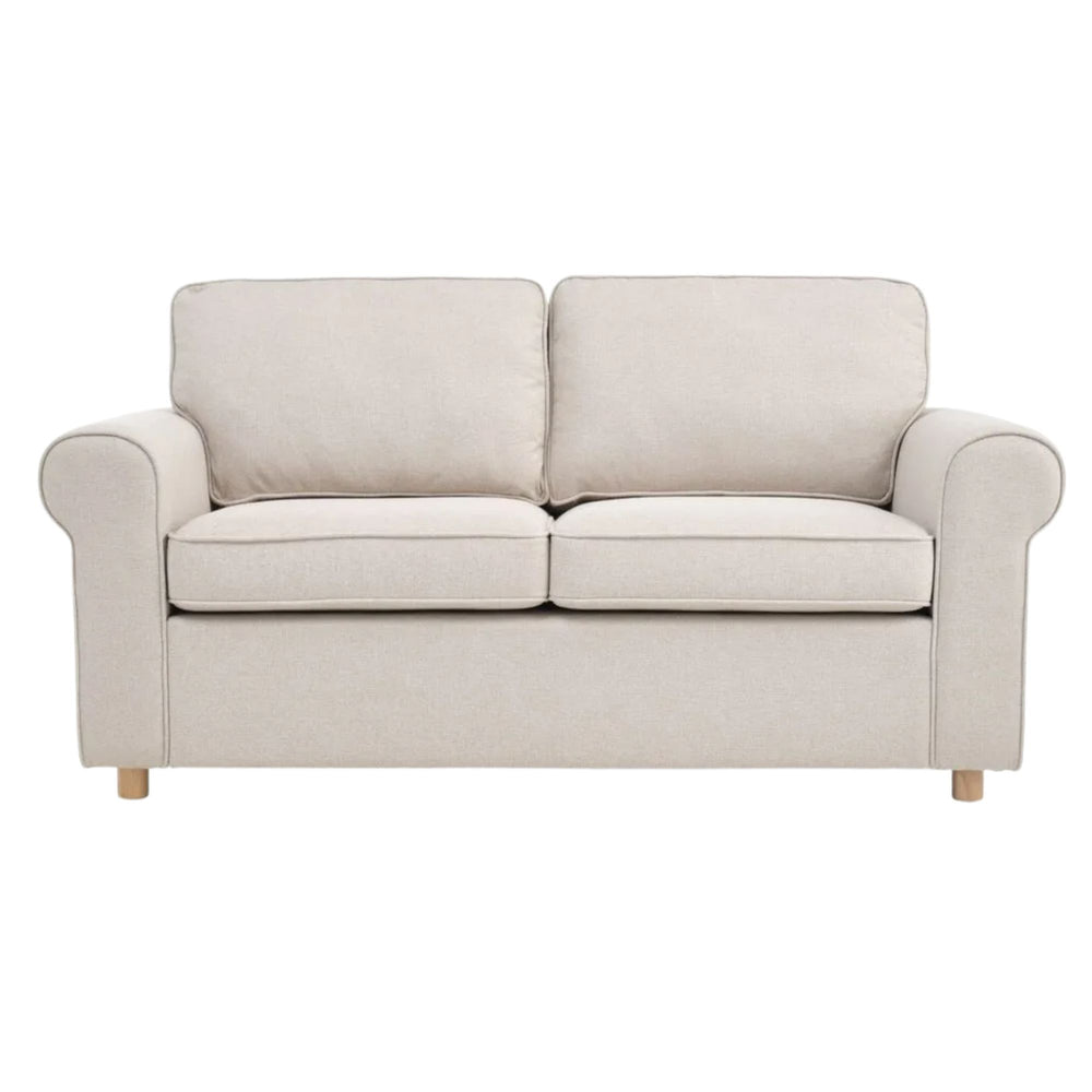 Canapé JYSK Ferritslev 2 places tissu beige