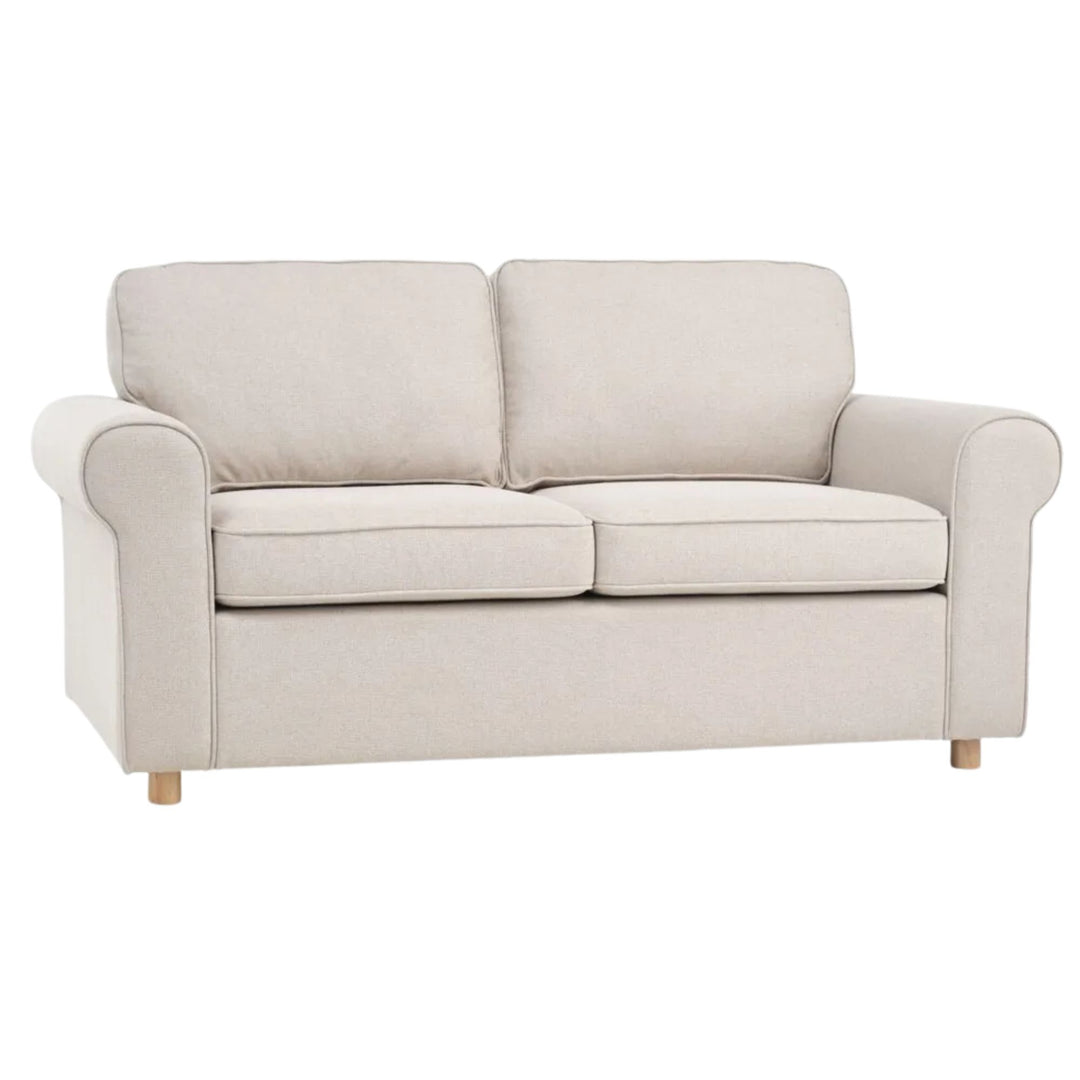Canapé JYSK Ferritslev 2 places tissu beige
