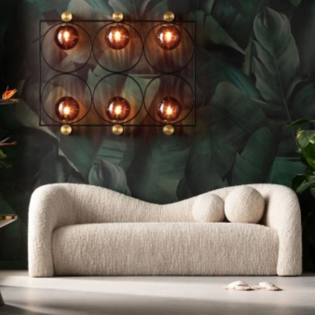 KARE DESIGN- Canapé livia 2 places crème
