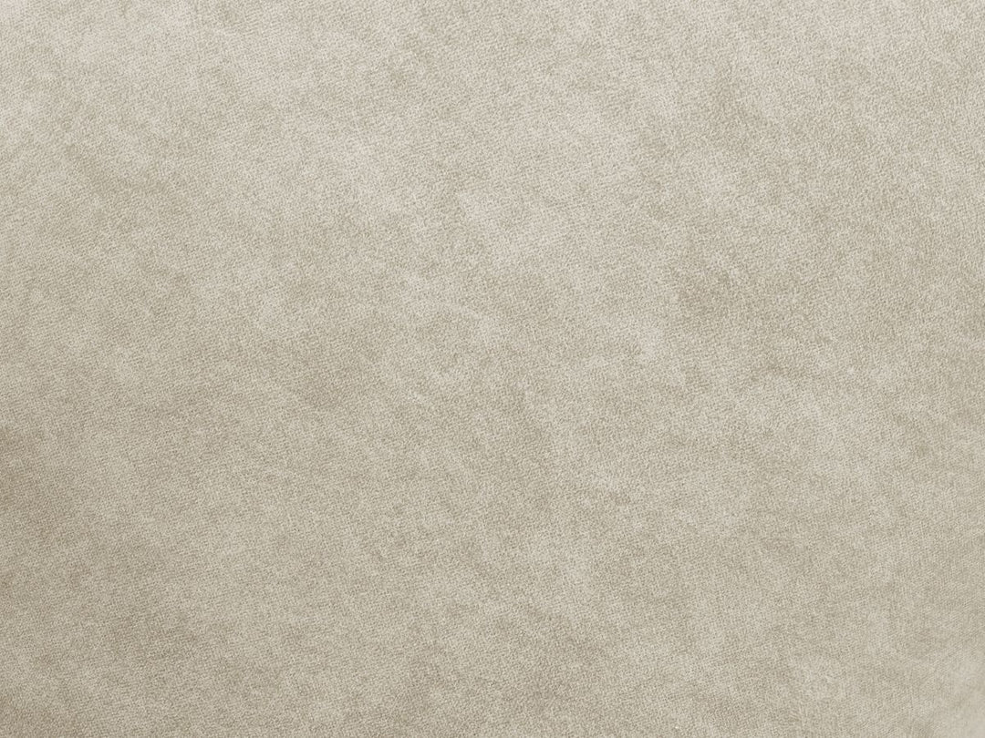 Canapé panoramique fixe BOBOCHIC Mont-Blanc velours Beige