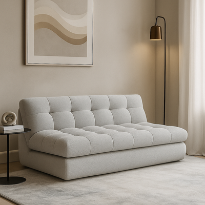 Canapé Tina 2 places gris- Micadoni