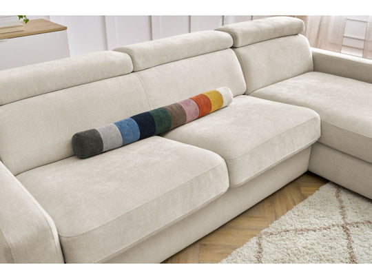 Canapé d'angle convertible BOBOCHIC Monaco beige 160 — photo produit