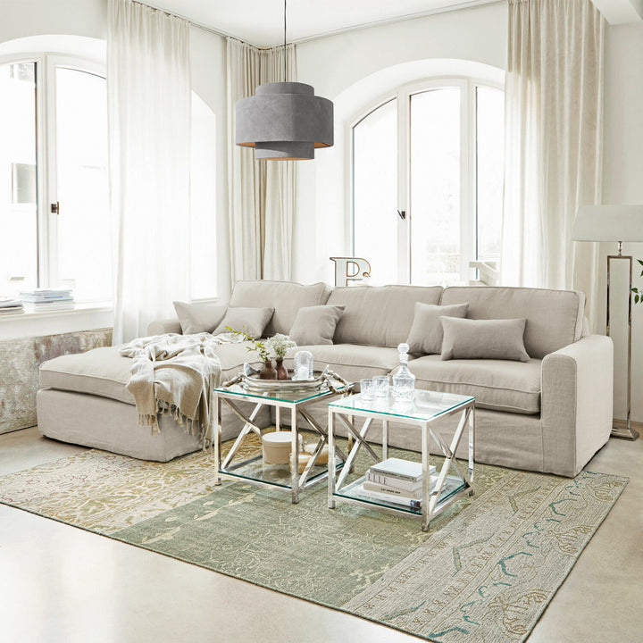 Canapé Loberon SEAFORD 4 places beige — photo produit
