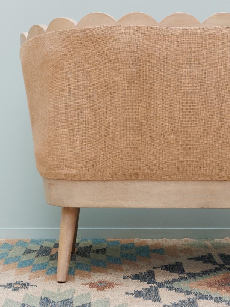 Canapé fixe CHEHOMA - ROSE PANTAI