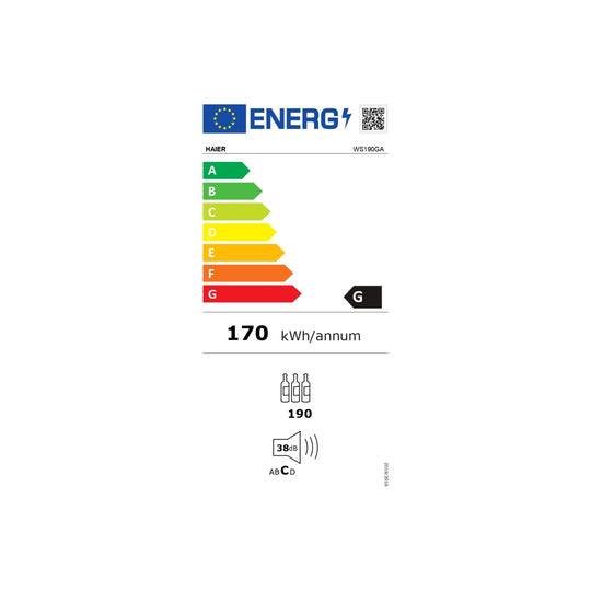 Cave à vin de vieillissement HAIER WS190GA