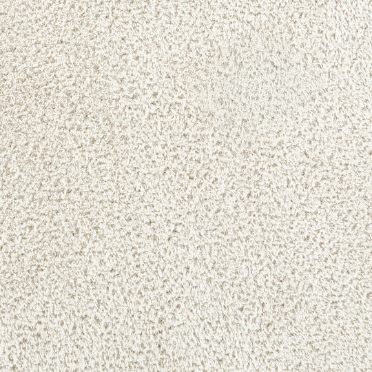 Tapis Rond Shaggy Moderne Beige Rond Trento