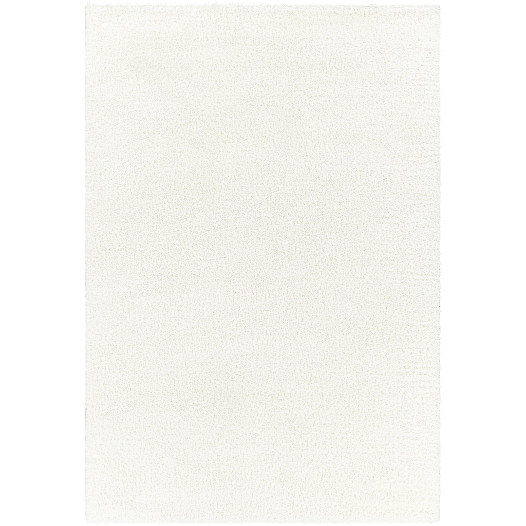Tapis Shaggy Moderne Ivoire Trento