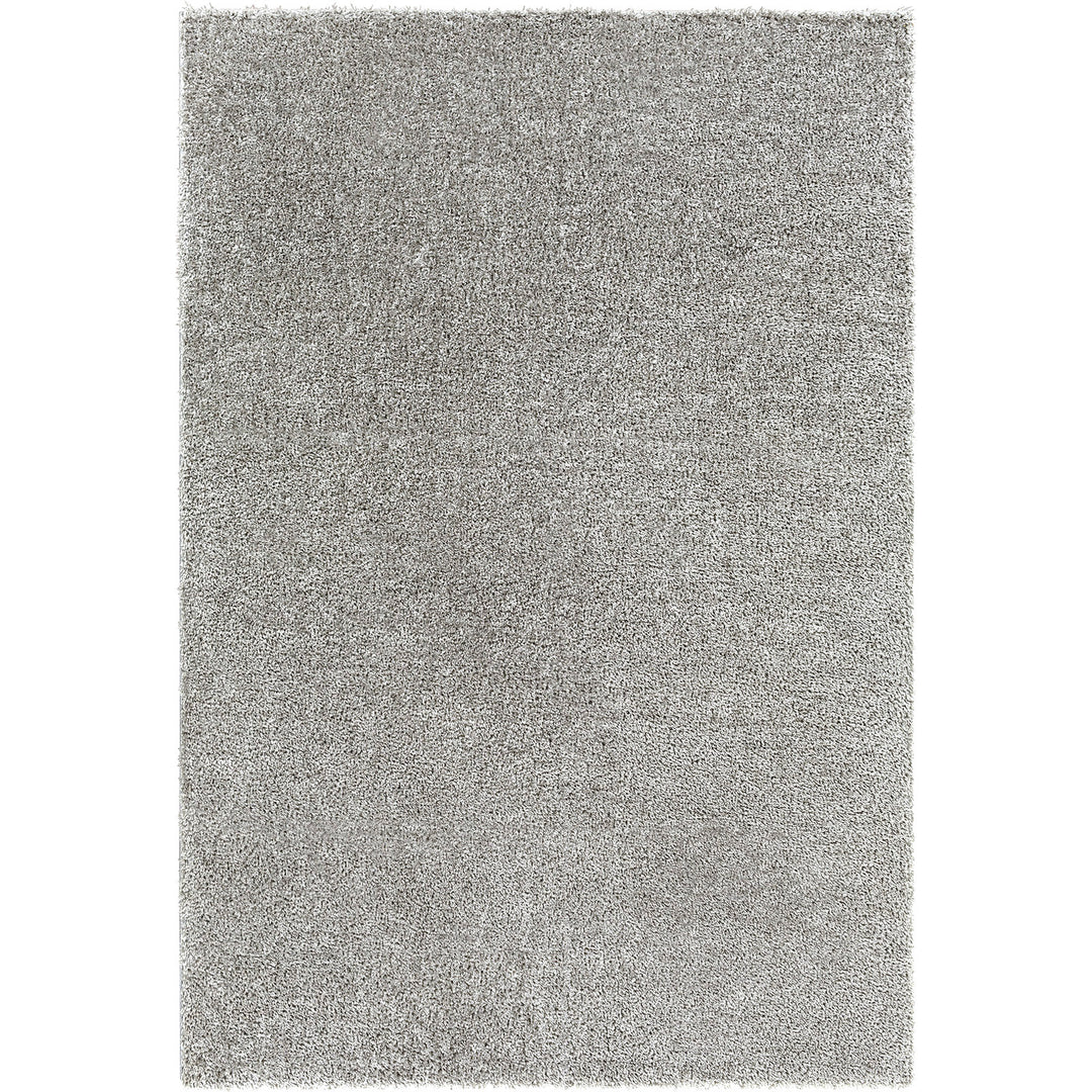 Tapis Shaggy Moderne Gris Foncé Trento