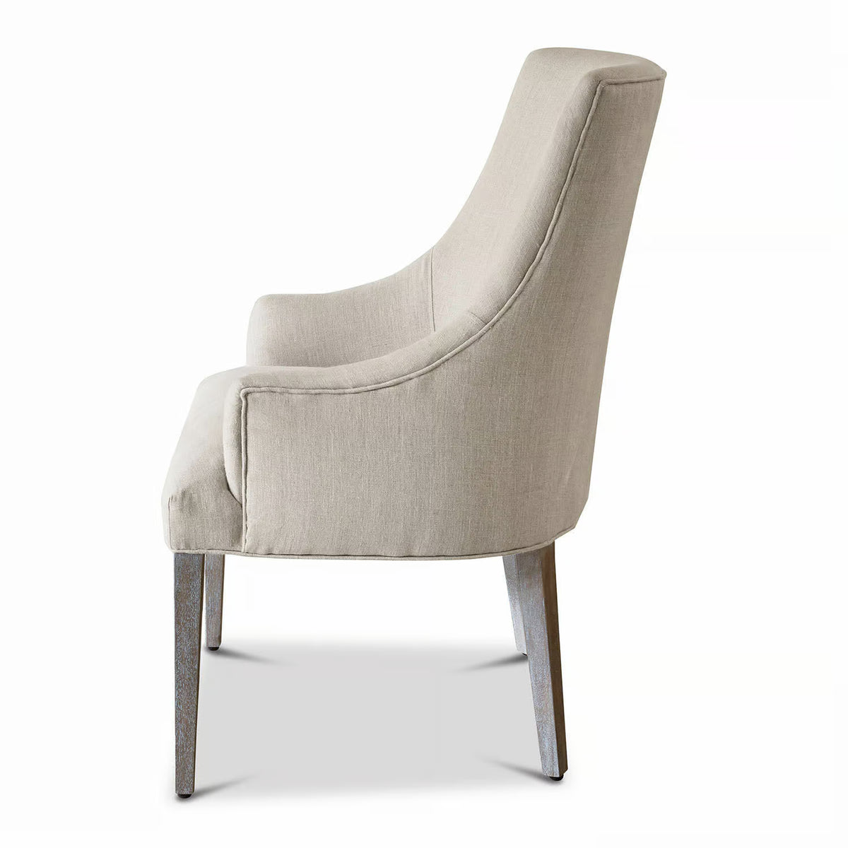 Chaise avec accoudoirs LOBERON Hyeres beige