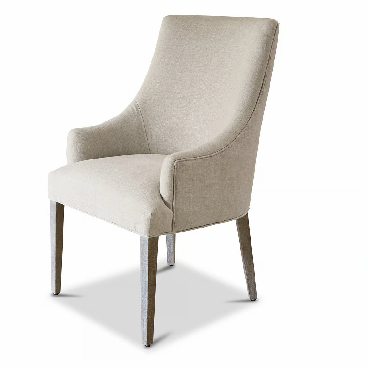 Chaise avec accoudoirs LOBERON Hyeres beige