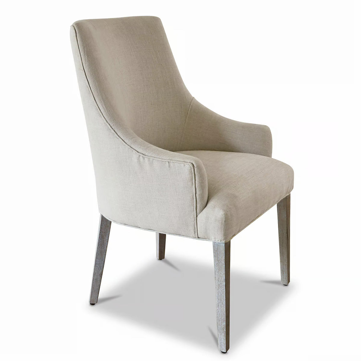 Chaise avec accoudoirs LOBERON Hyeres beige