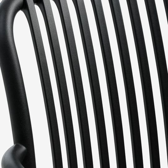 Lot de 5 chaises empilables JYSK Nabben Noires
