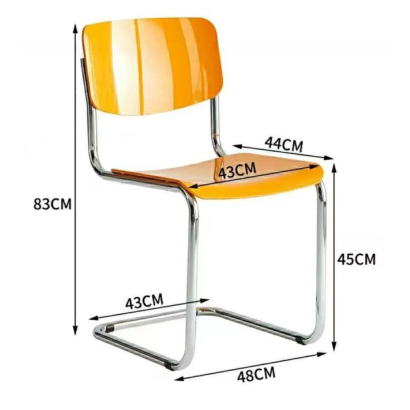 Lot de 4 chaises AMADEUS grises - IRINA