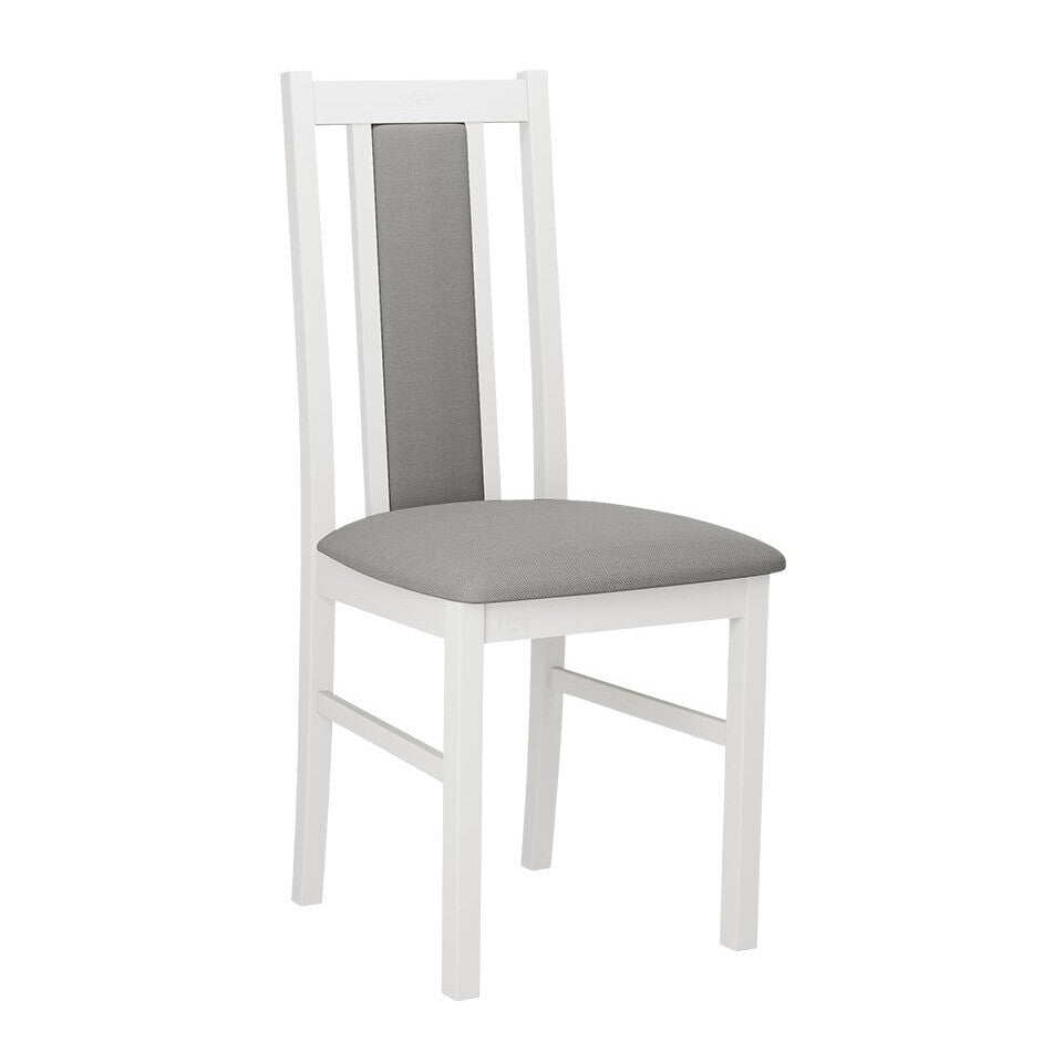 Lot de 4 chaises MOBILIER 1 Victorville 143 (Blanc et Gris)