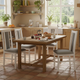 Lot de 4 chaises MOBILIER 1 Victorville 143 (Blanc et Gris)