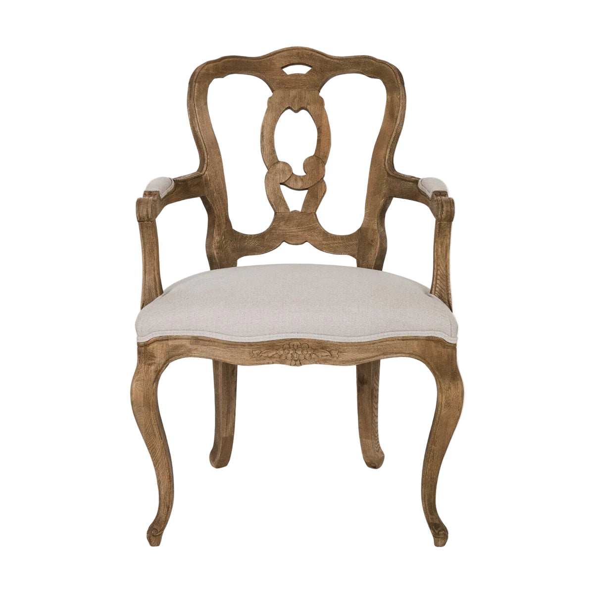 Chaise de salle à manger LOBERON Ladorée en bois de chêne — photo produit