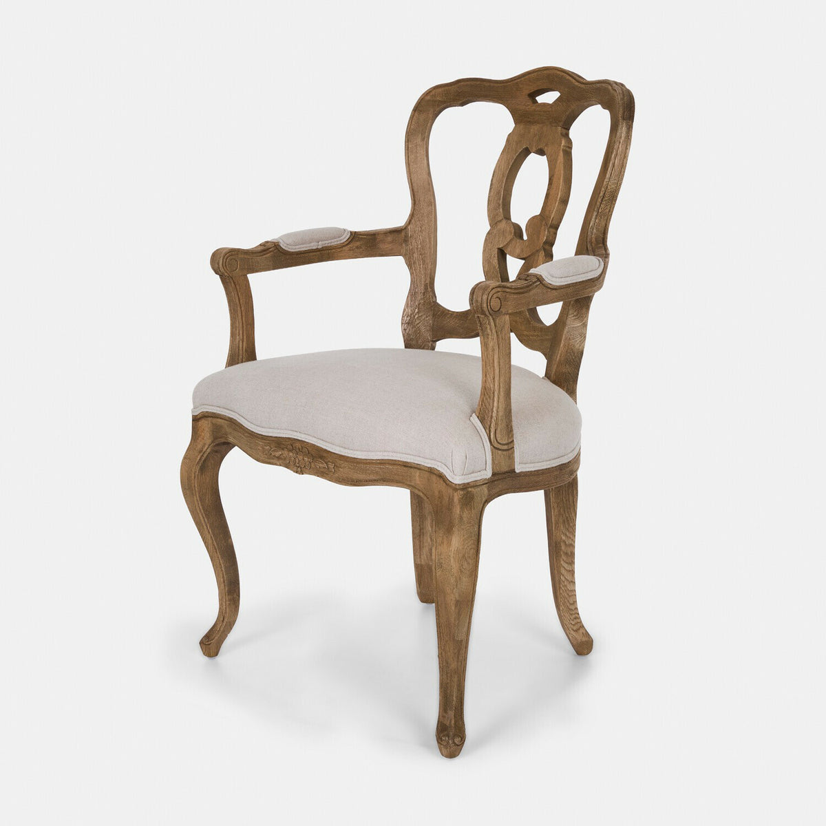 Chaise de salle à manger LOBERON Ladorée en bois de chêne — photo produit