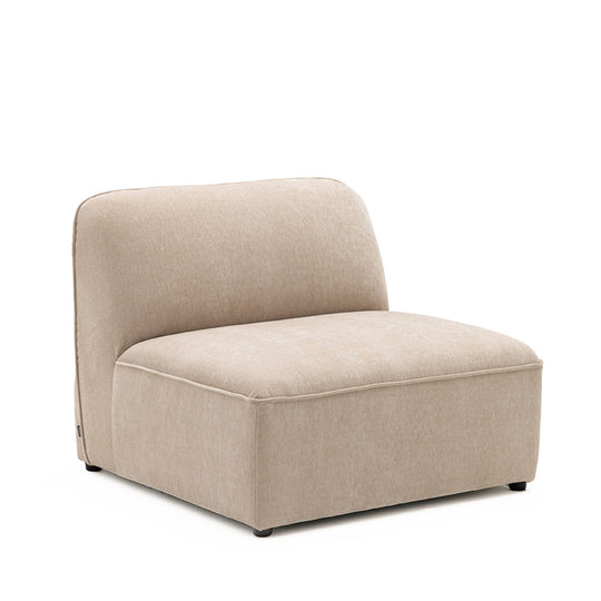 Chauffeuse Drawer en tissu : Couleur - Ecru