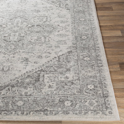 Tapis de Couloir Vintage Oriental Gris/Blanc Mendoza
