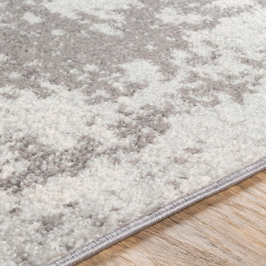 Tapis Abstrait Moderne Gris/Blanc Baroda