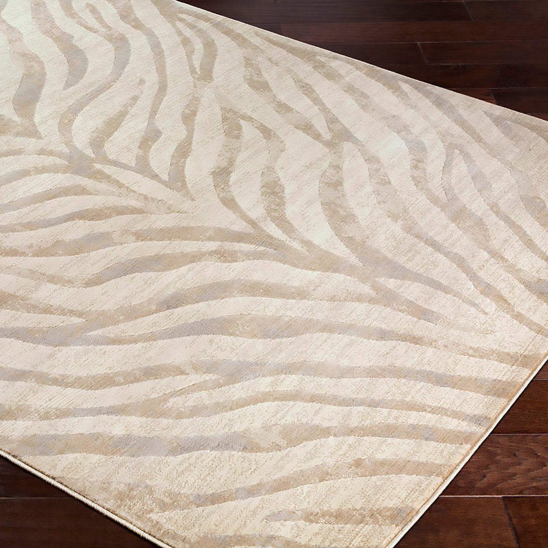 Tapis de Couloir Zébré Bohème Gris/Beige Luanda