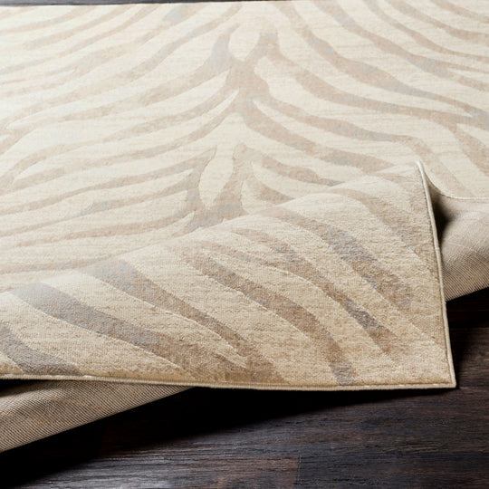 Tapis de Couloir Zébré Bohème Gris/Beige Luanda