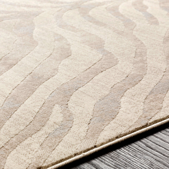 Tapis de Couloir Zébré Bohème Gris/Beige Luanda