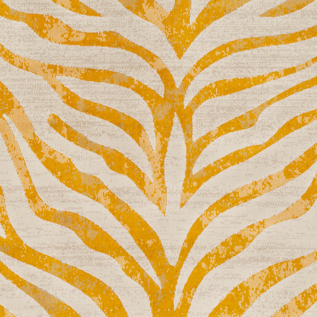 Tapis de Couloir Zébré Bohème Jaune/Beige Luanda