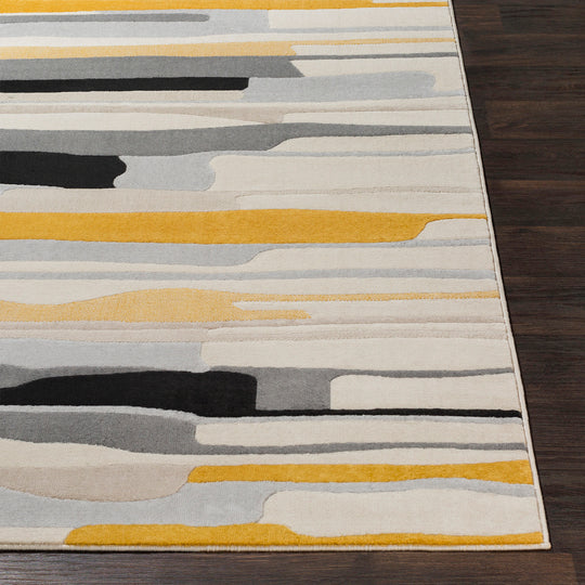 Tapis Scandinave Moderne Multicolore/Gris Houston