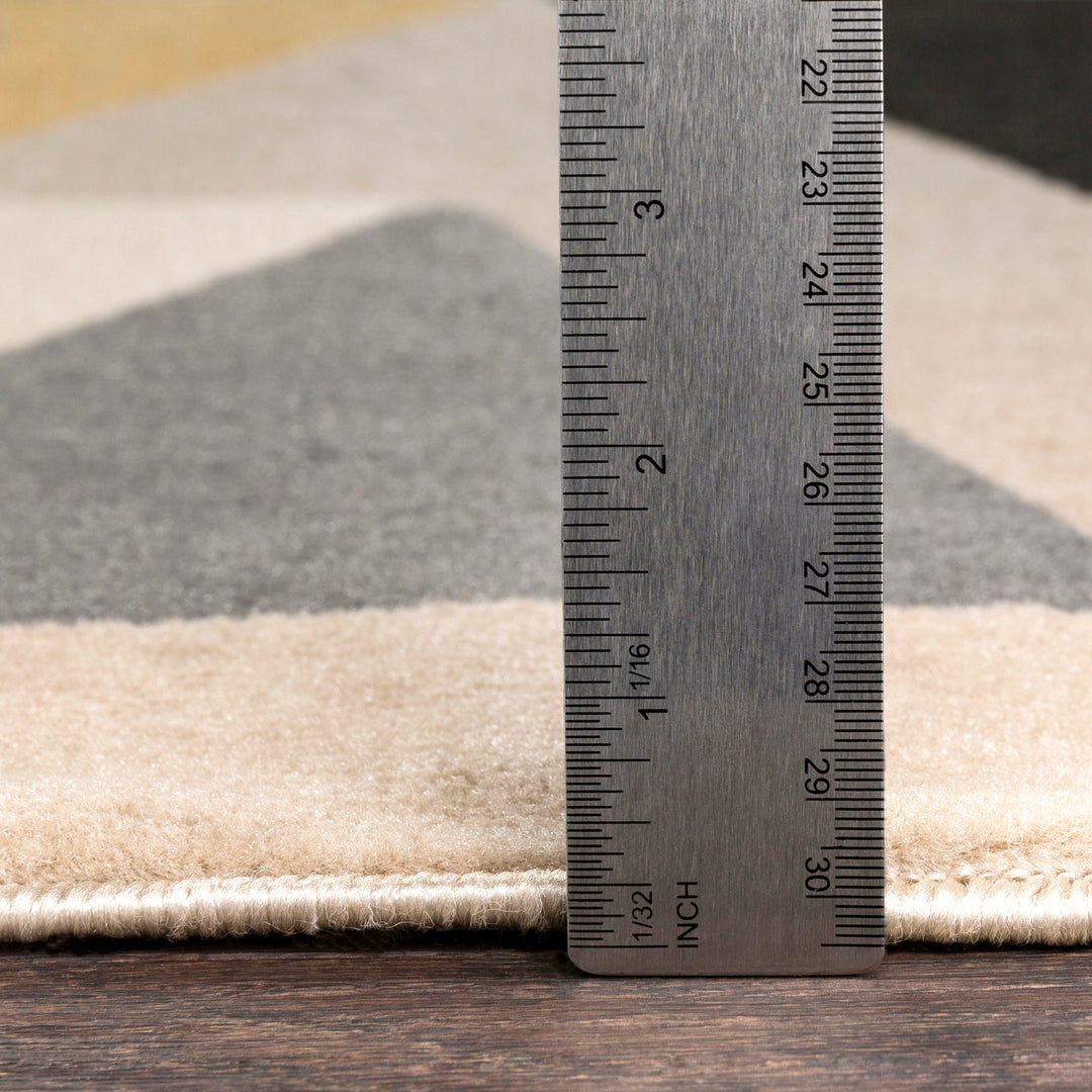 Tapis Scandinave Moderne Multicolore/Gris Milano